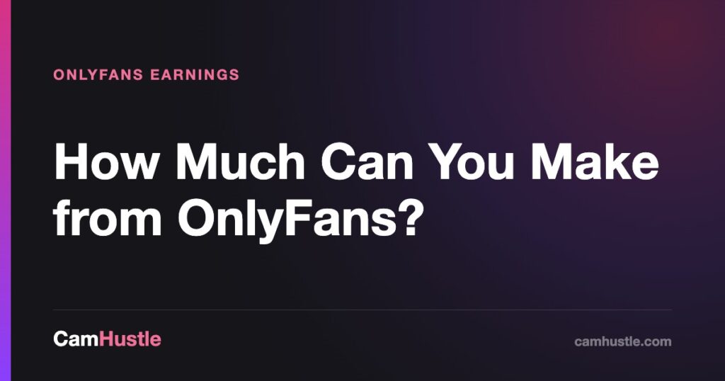 OnlyFans earnings by tier, median and distribution